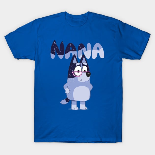 Grandma Nana T-Shirt by KOMIKRUKII